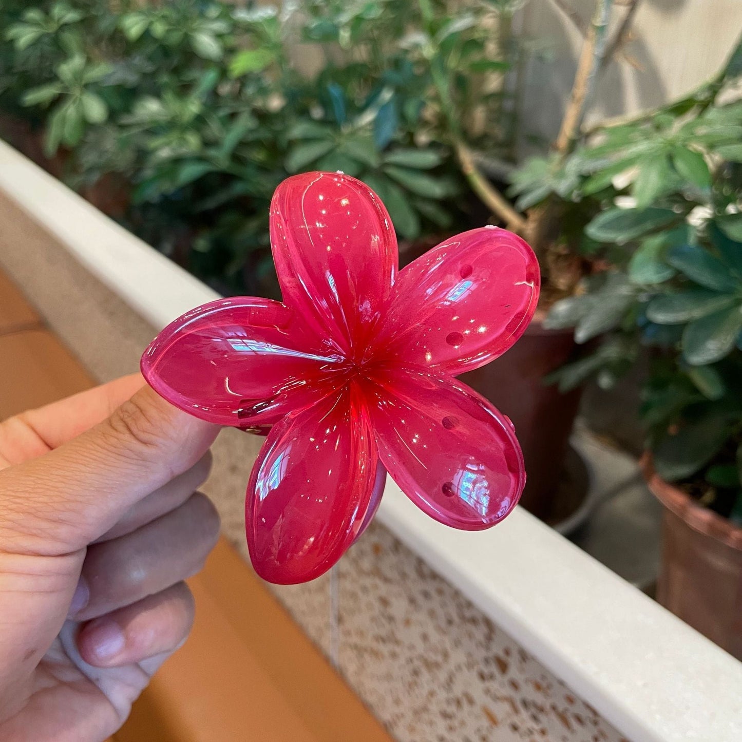 Flower Barrettes Women's Colorful Updo Gadget Hair Accessories sariiholidaycouture