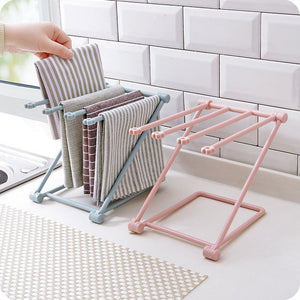 Foldable Dishcloth Shelf Kitchen Accessories Gadget Organizer sariiholidaycouture
