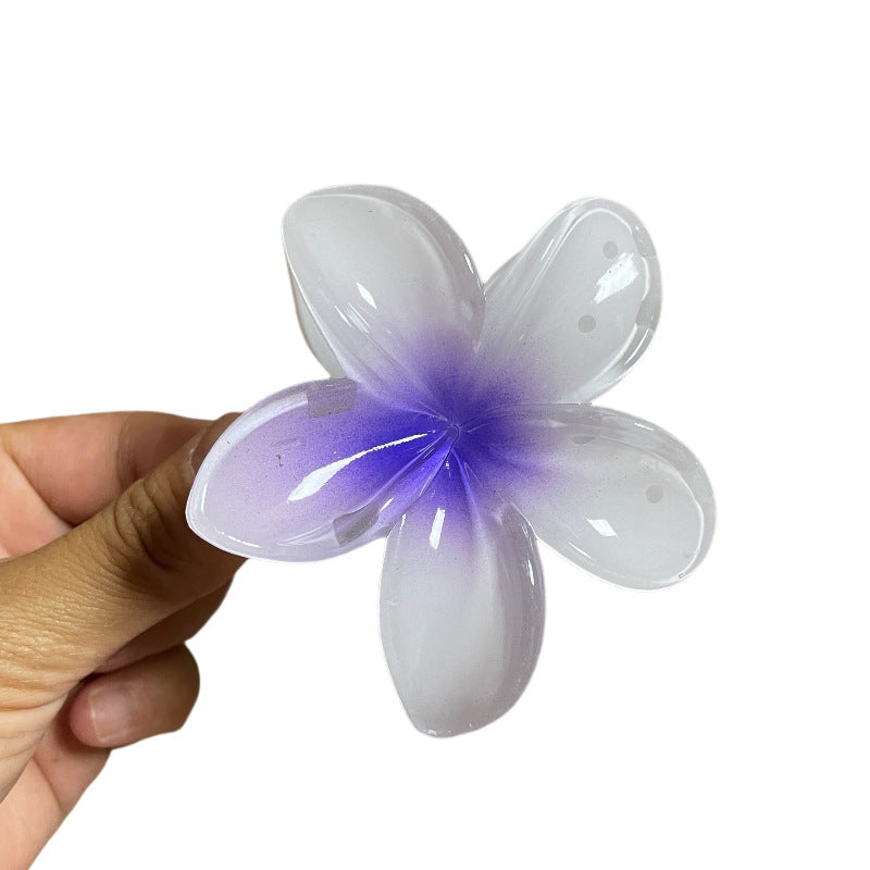 Flower Barrettes Women's Colorful Updo Gadget Hair Accessories sariiholidaycouture