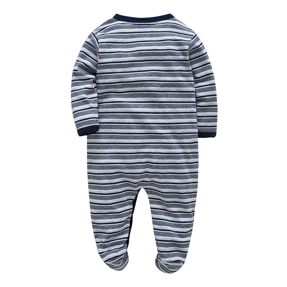 New striped baby pyjamas