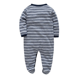 New striped baby pyjamas
