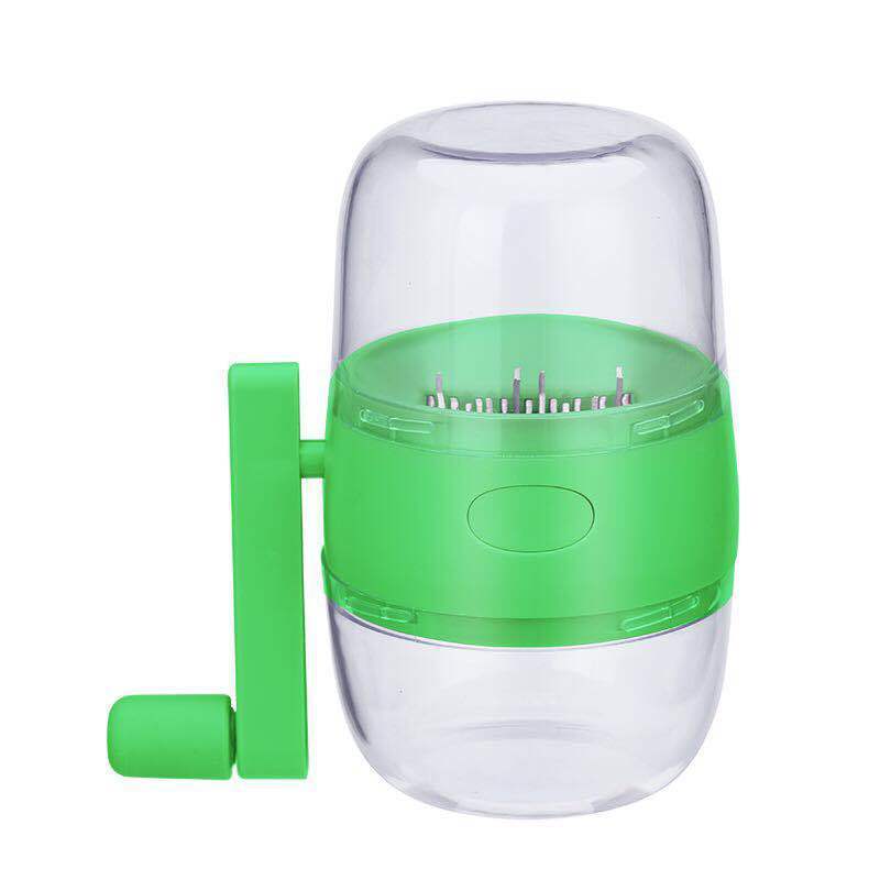 Nut Grinder Peanut Crusher Garlic Press Multifunctional Hand Shake Dry Fruits Gadget Manual Food Processor Kitchen Accessories sariiholidaycouture