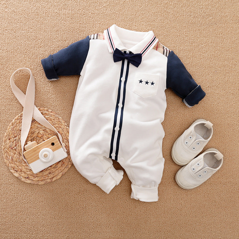 Long-Sleeve Baby Romper