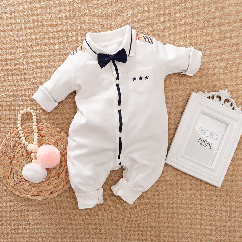 Long-Sleeve Baby Romper