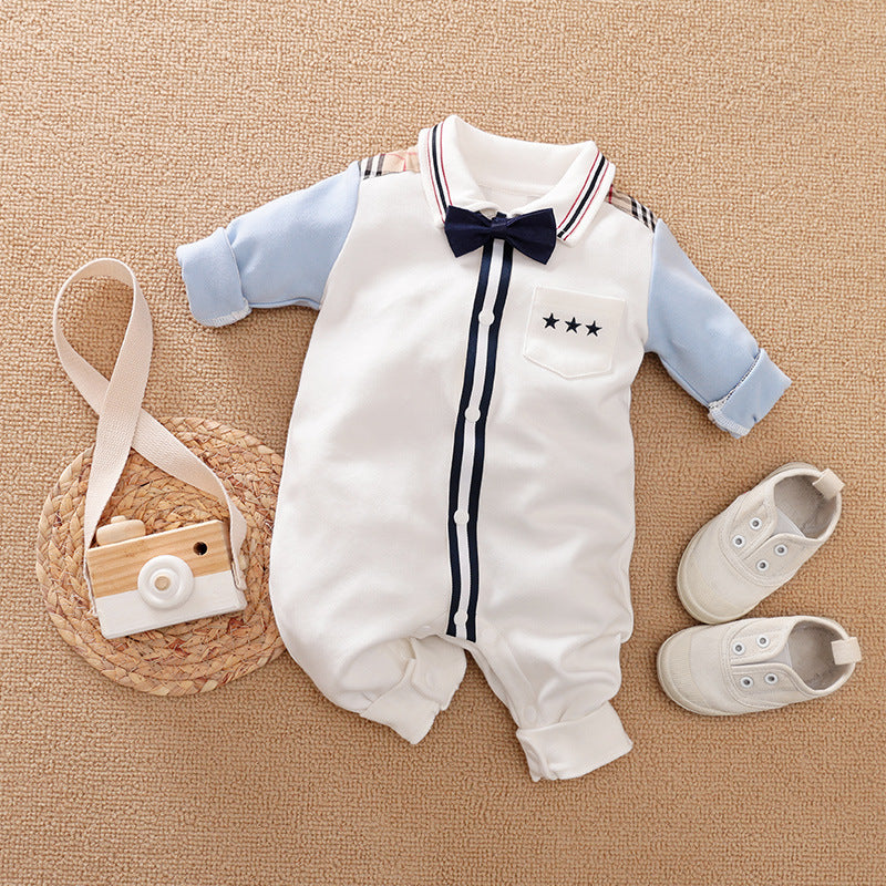 Long-Sleeve Baby Romper