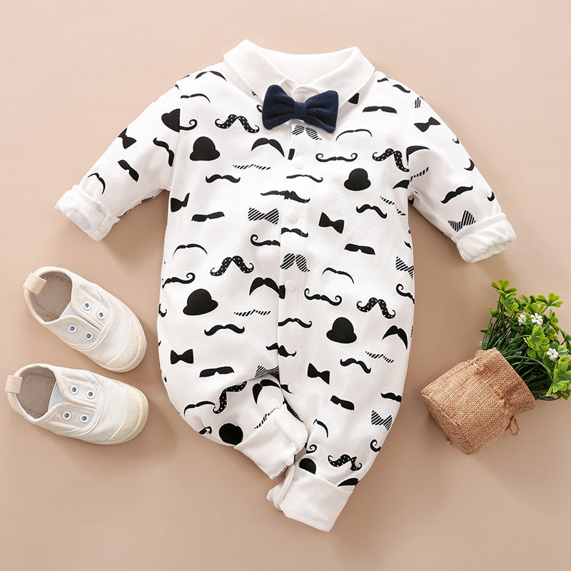 Long-Sleeve Baby Romper
