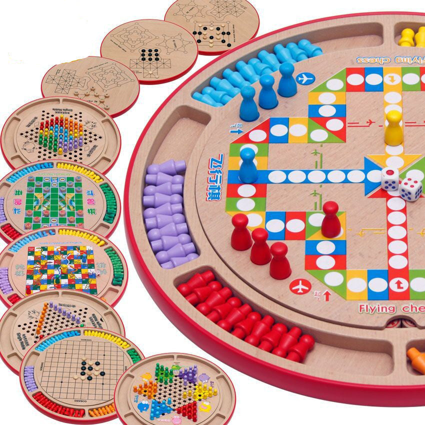 Draughts flight gobang games for children sariiholidaycouture