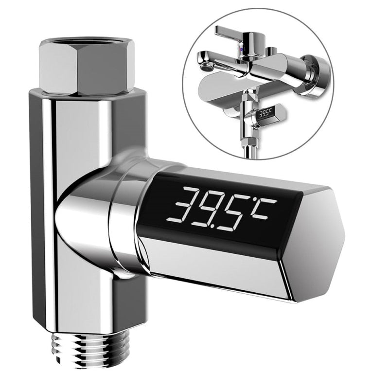 Led Baby Shower Thermometer Shower Water Display Temperture Monitor Flow Home LED eprolo
