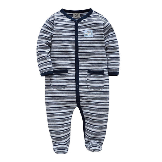 New striped baby pyjamas