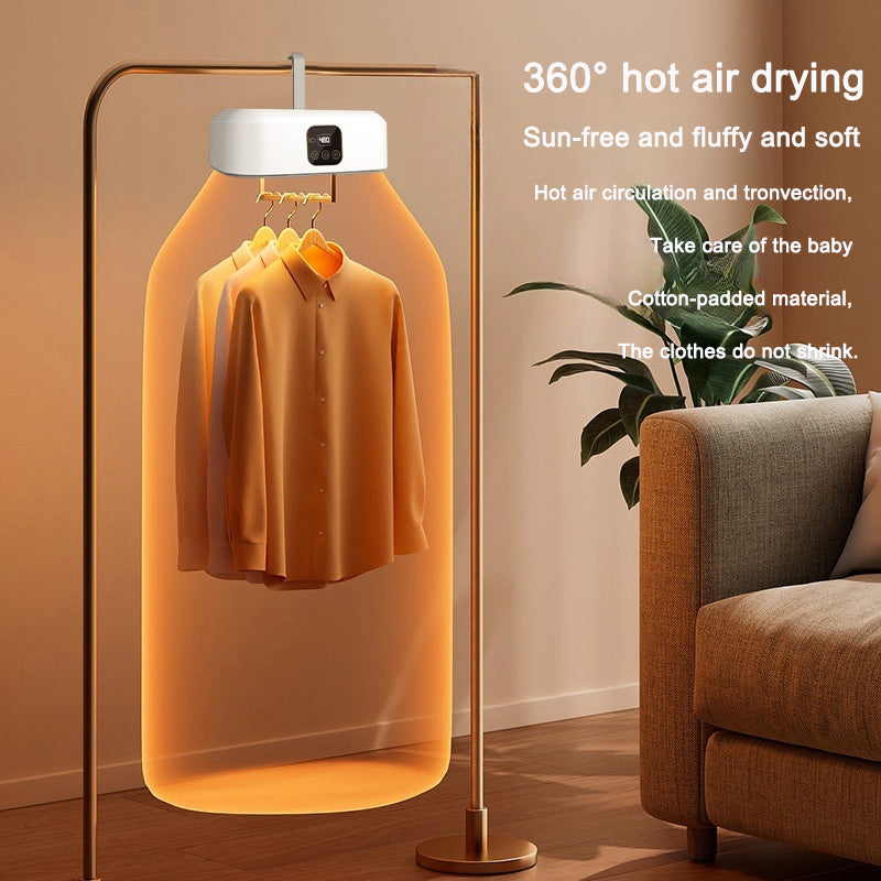 Home clothes dryer intelligent convenient fast drying small foldable storage baby clothes disinfection and drying machine eprolo