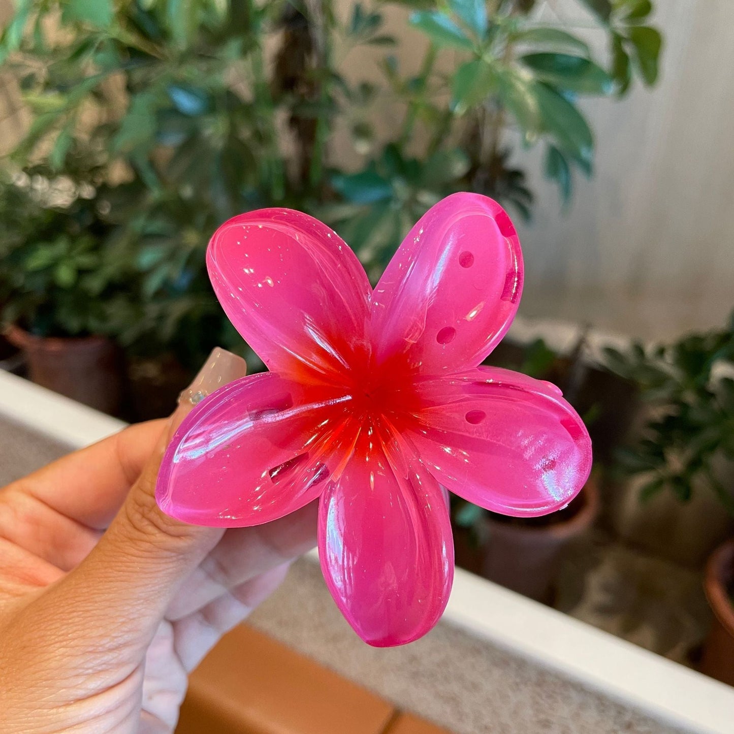 Flower Barrettes Women's Colorful Updo Gadget Hair Accessories sariiholidaycouture