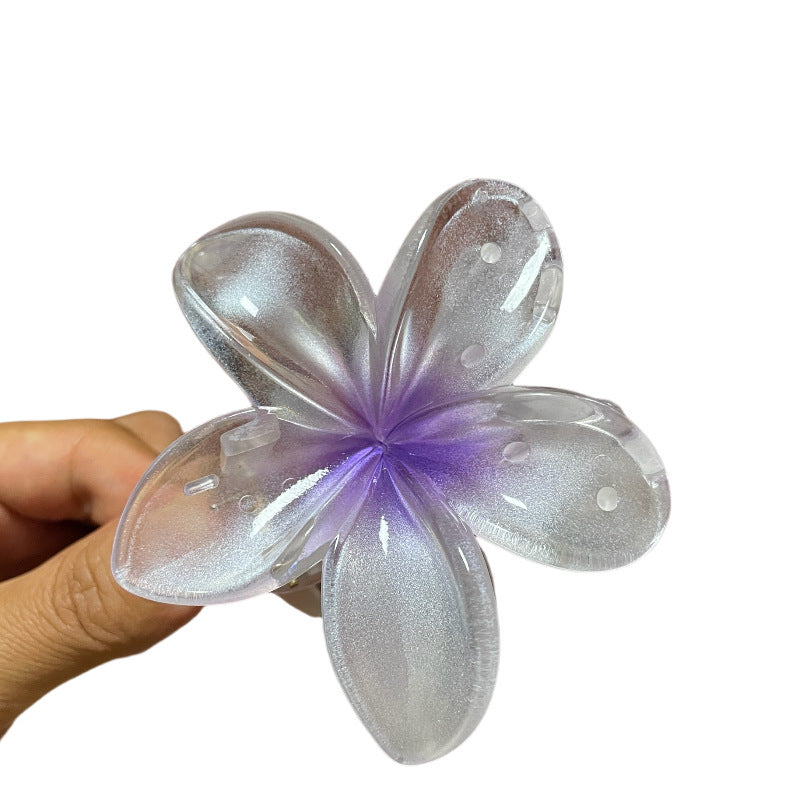 Flower Barrettes Women's Colorful Updo Gadget Hair Accessories sariiholidaycouture