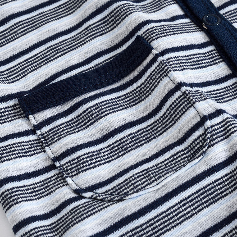 New striped baby pyjamas