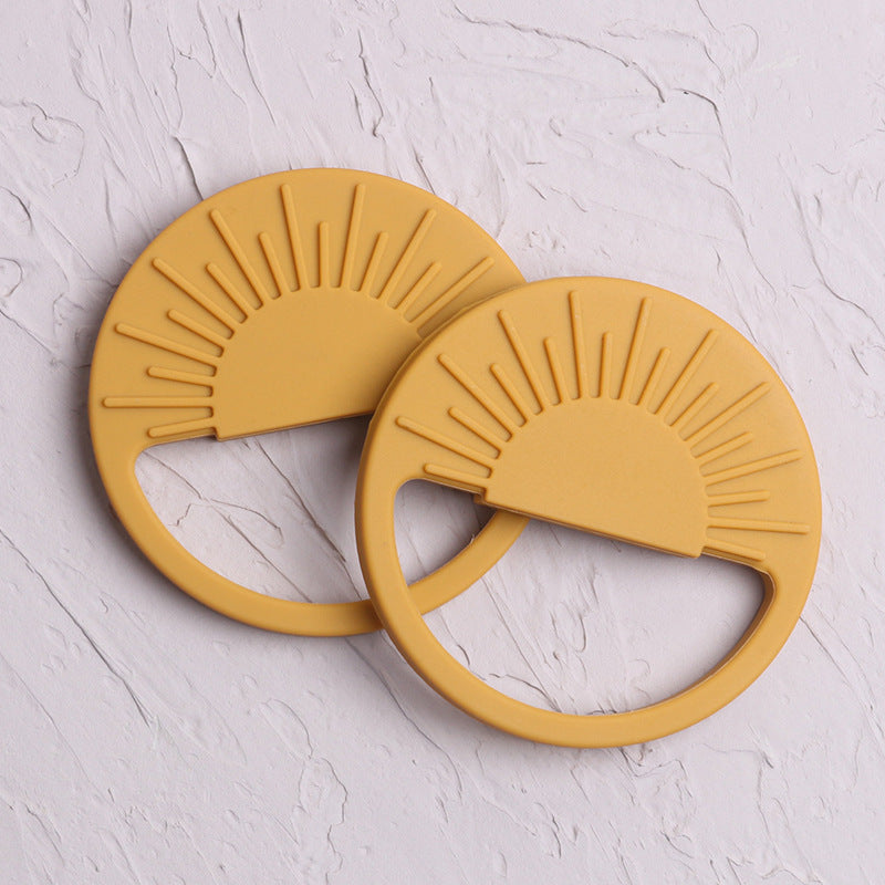 Silicone Baby Products Baby Comfort Sun Teether Toys sariiholidaycouture