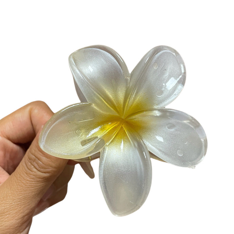 Flower Barrettes Women's Colorful Updo Gadget Hair Accessories sariiholidaycouture
