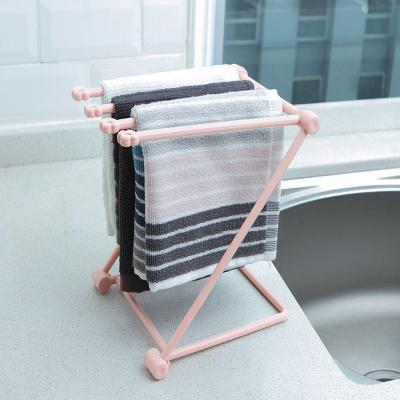 Foldable Dishcloth Shelf Kitchen Accessories Gadget Organizer sariiholidaycouture