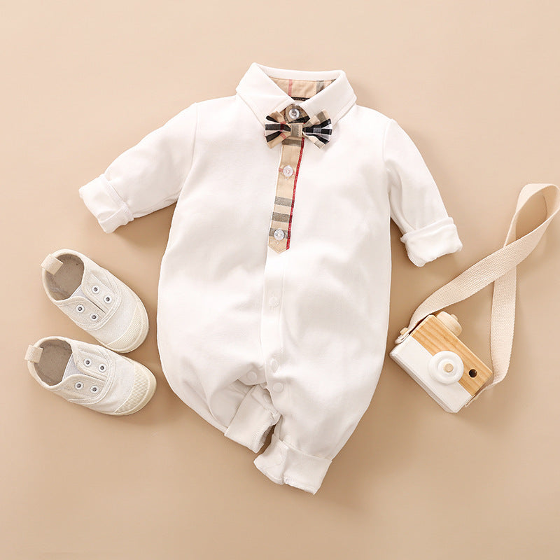 Long-Sleeve Baby Romper