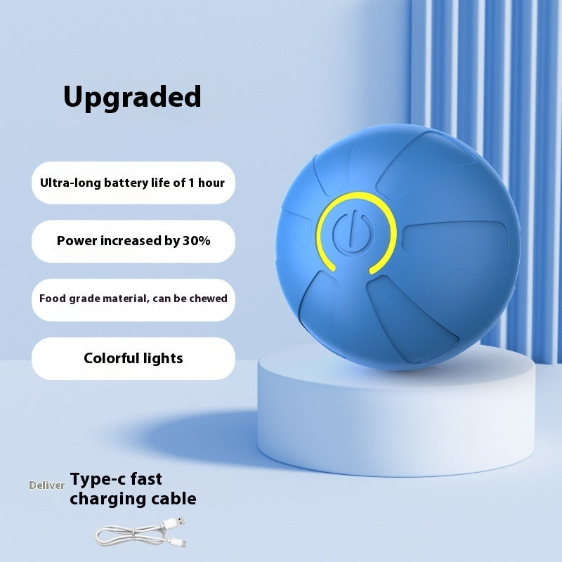 Dog Pet Electric Luminous Jumping Ball sariiholidaycouture