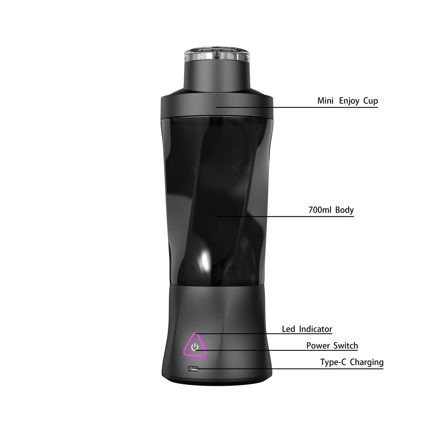 Portable Electric Juicer Kitchen Gadgets sariiholidaycouture