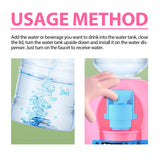 Children's Mini Water Dispenser, Baby Kitchen Toys Mini Fun Every Home Drink Machine Can Water eprolo