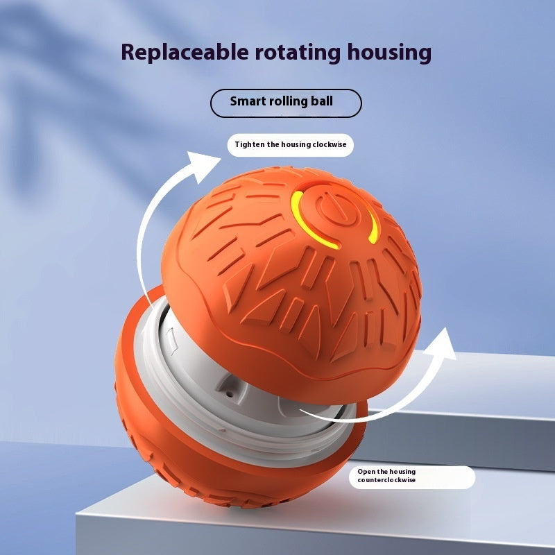 Dog Pet Electric Luminous Jumping Ball sariiholidaycouture