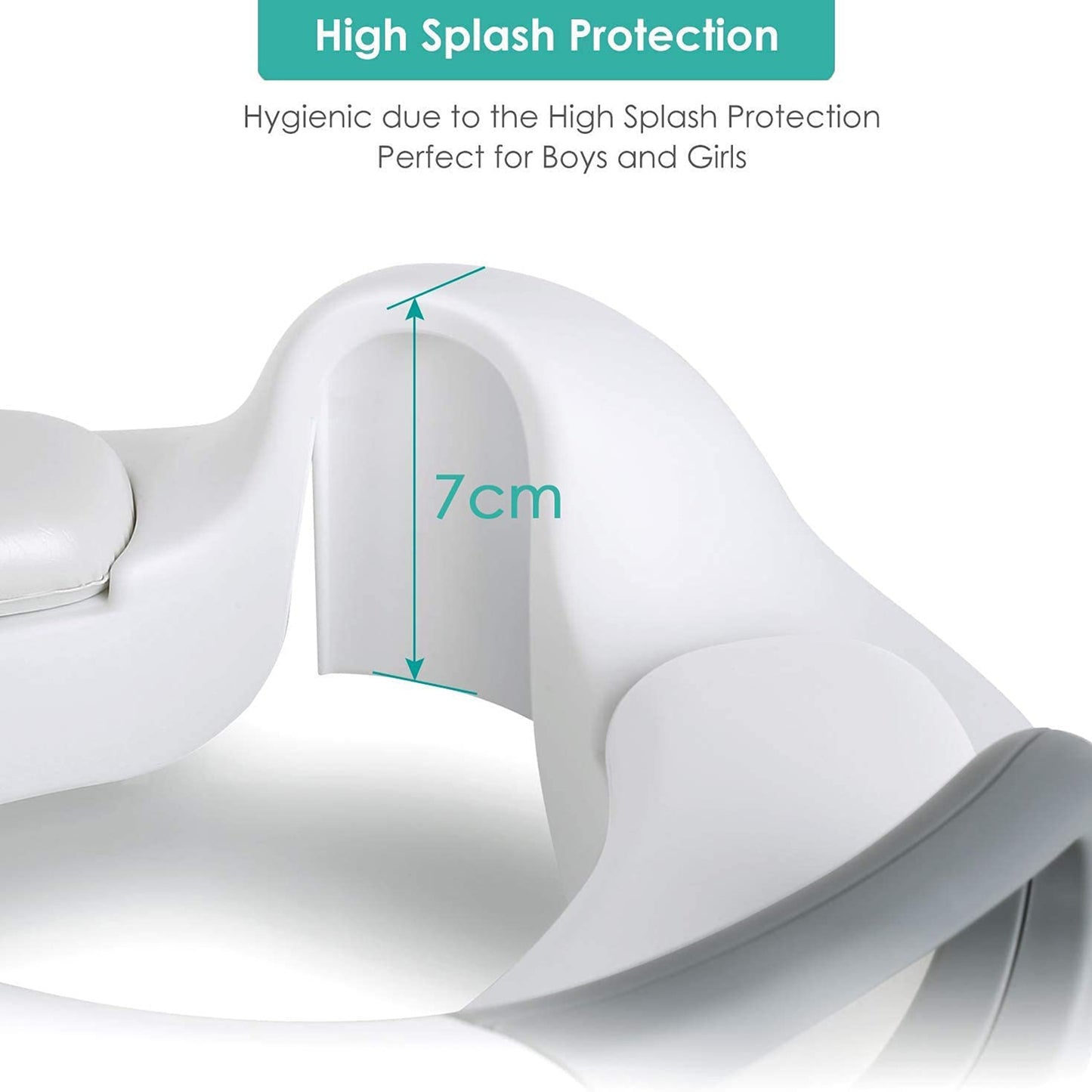 Toilet Seats for Children Baby Handles Backrest Baby Unisex Potty Training Urinal Portable Commode Pew Ring Home Supplies eprolo