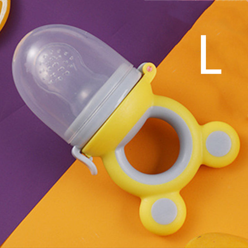 Baby products baby pacifier fruit and vegetable silicone baby nutrition fruit and vegetable mesh bag complementary food feeder eprolo