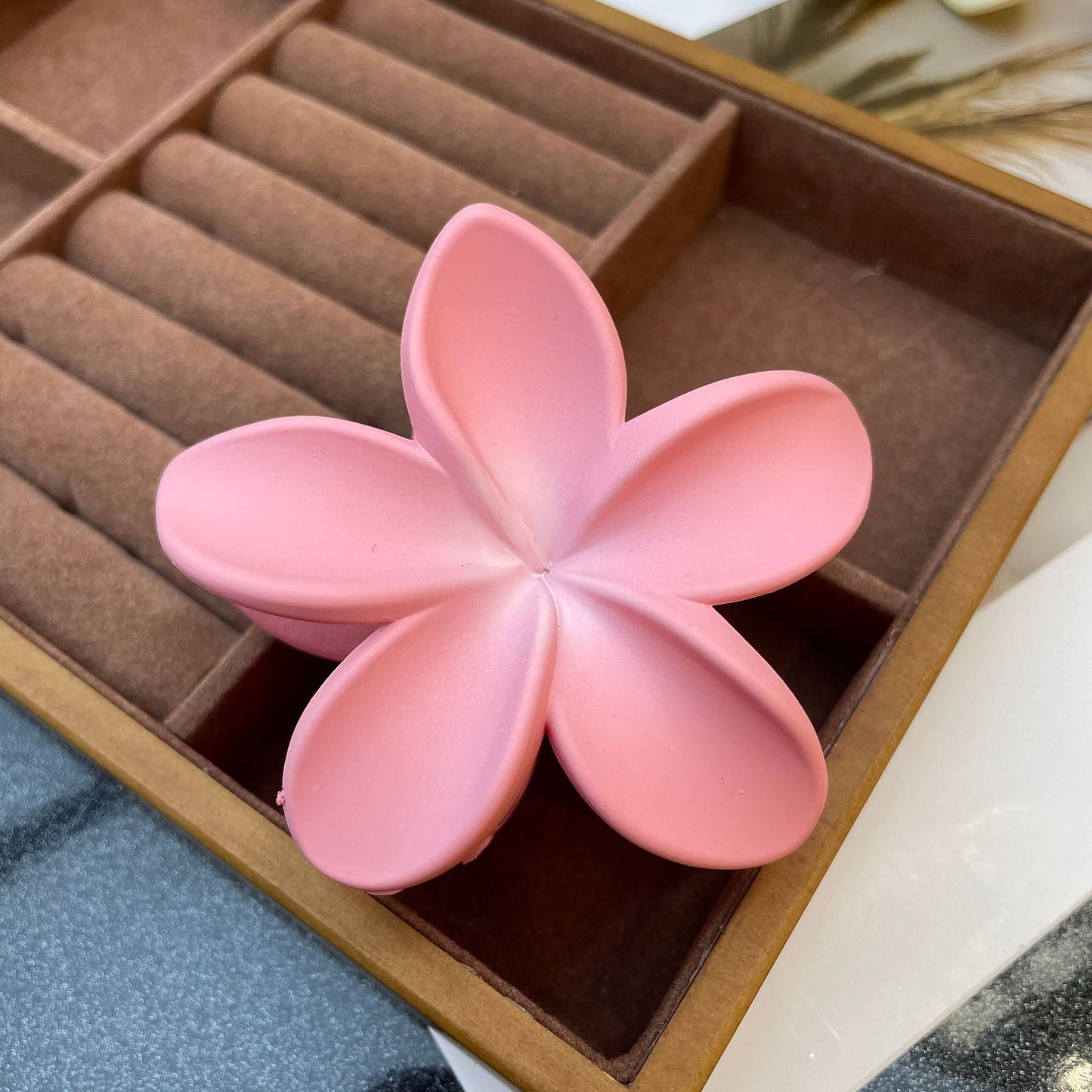 Flower Barrettes Women's Colorful Updo Gadget Hair Accessories sariiholidaycouture