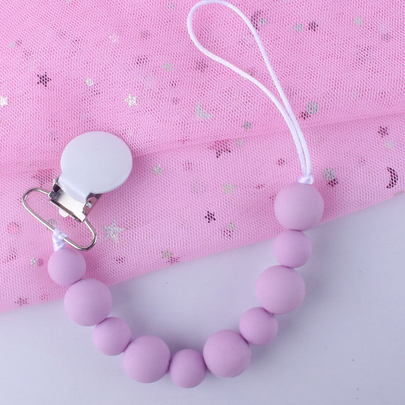 Baby Products Pacifier Clip Silicone Chain sariiholidaycouture