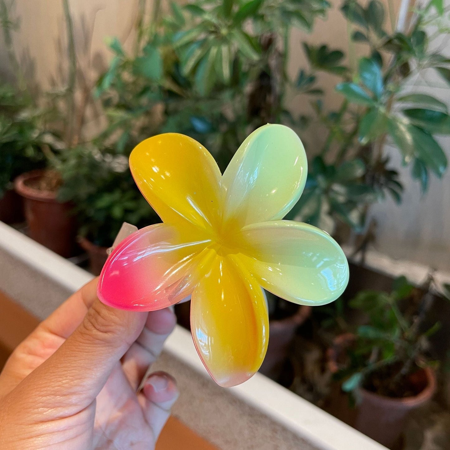 Flower Barrettes Women's Colorful Updo Gadget Hair Accessories sariiholidaycouture