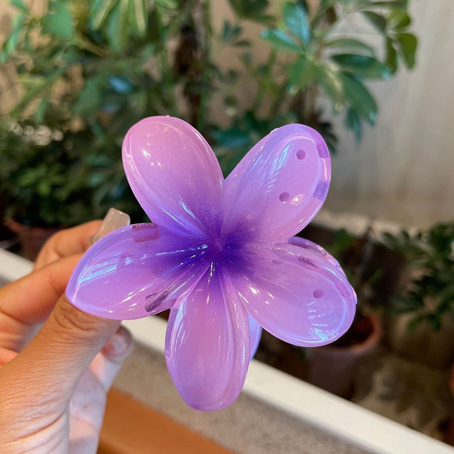 Flower Barrettes Women's Colorful Updo Gadget Hair Accessories sariiholidaycouture
