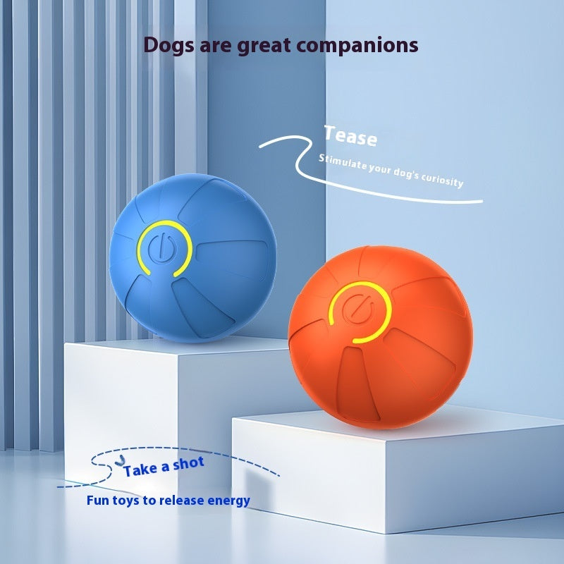 Dog Pet Electric Luminous Jumping Ball sariiholidaycouture