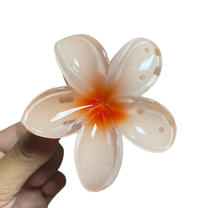 Flower Barrettes Women's Colorful Updo Gadget Hair Accessories sariiholidaycouture