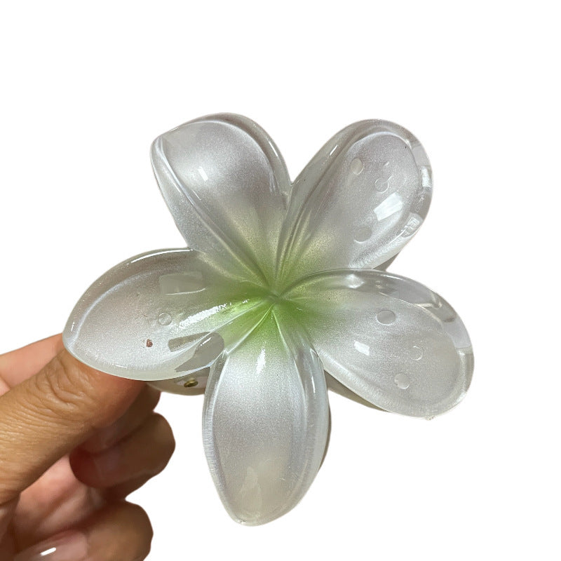 Flower Barrettes Women's Colorful Updo Gadget Hair Accessories sariiholidaycouture