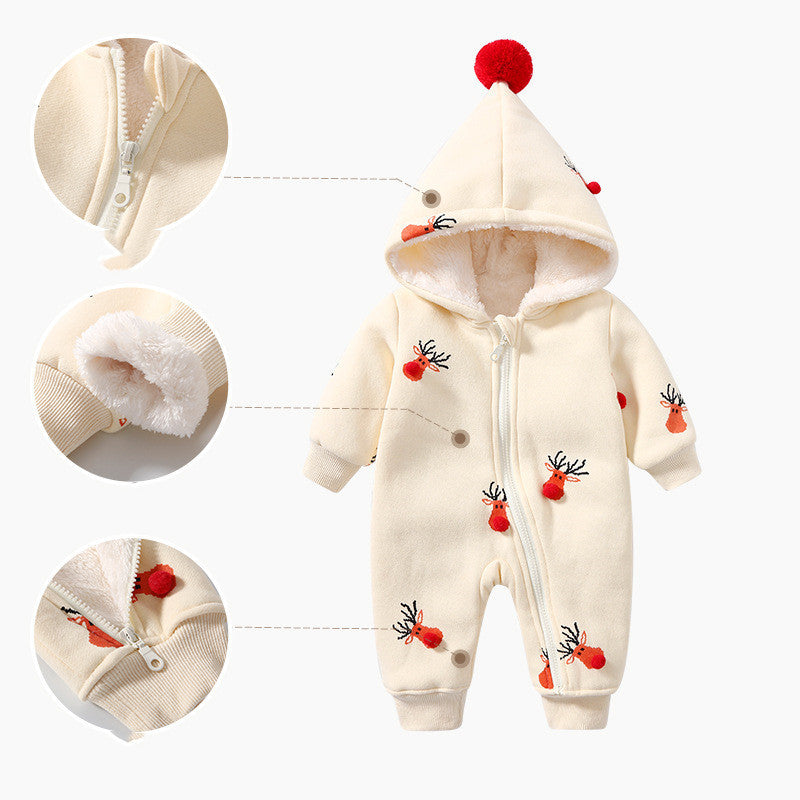Khaki Padded Baby Clothes