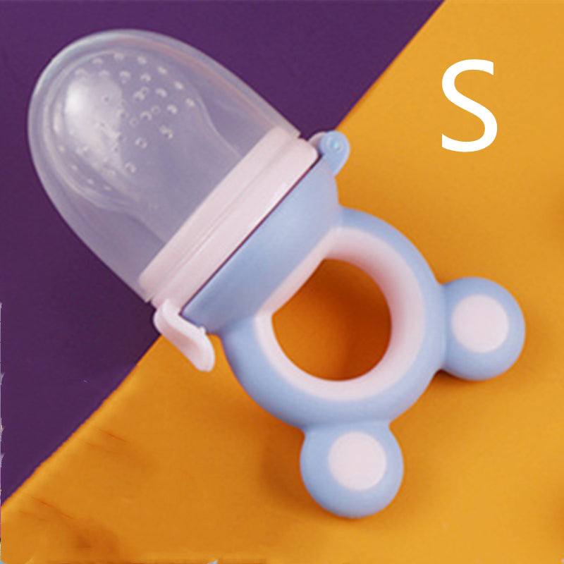 Baby products baby pacifier fruit and vegetable silicone baby nutrition fruit and vegetable mesh bag complementary food feeder eprolo
