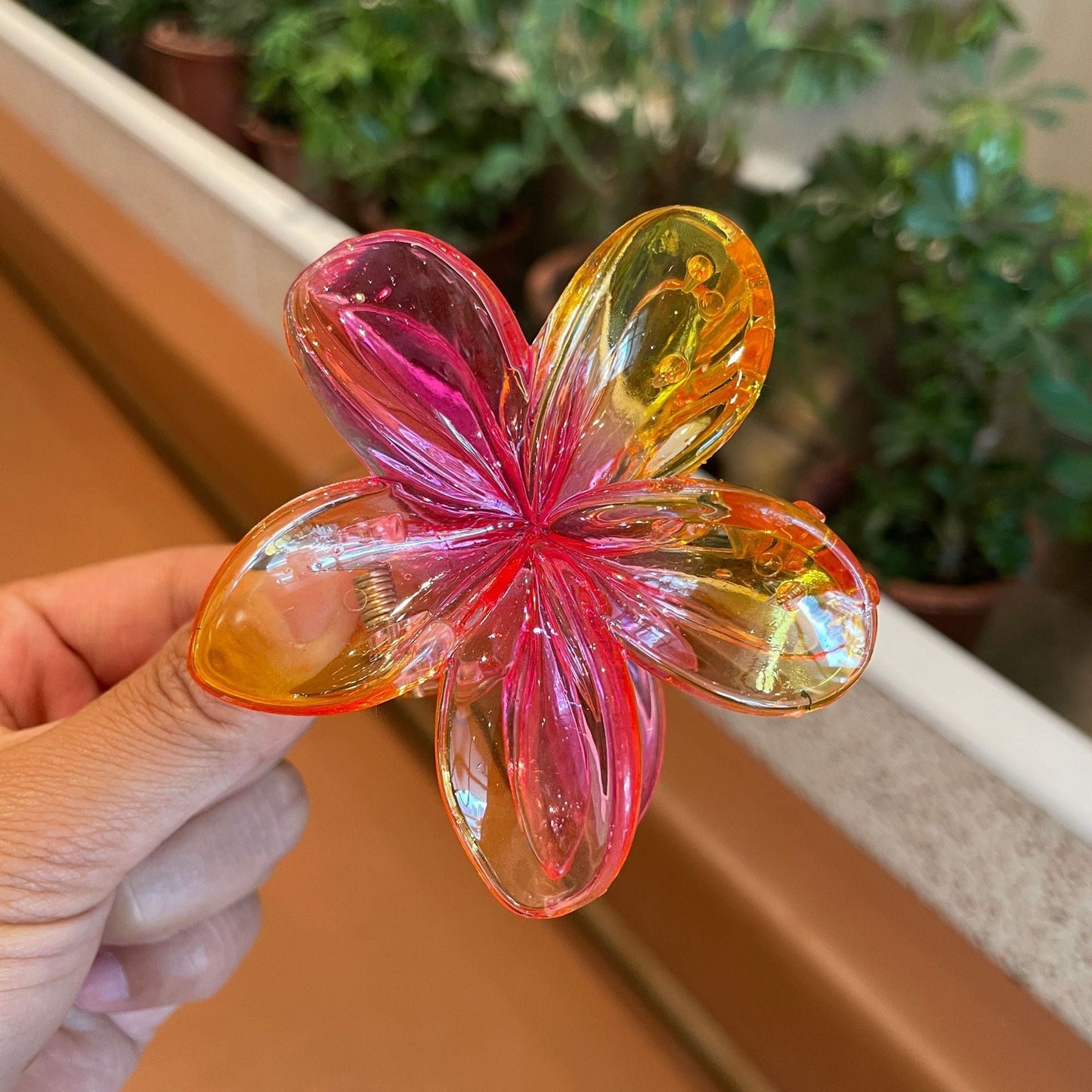 Flower Barrettes Women's Colorful Updo Gadget Hair Accessories sariiholidaycouture