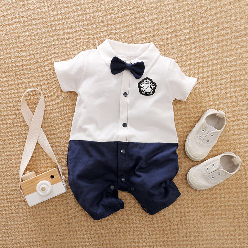 Long-Sleeve Baby Romper