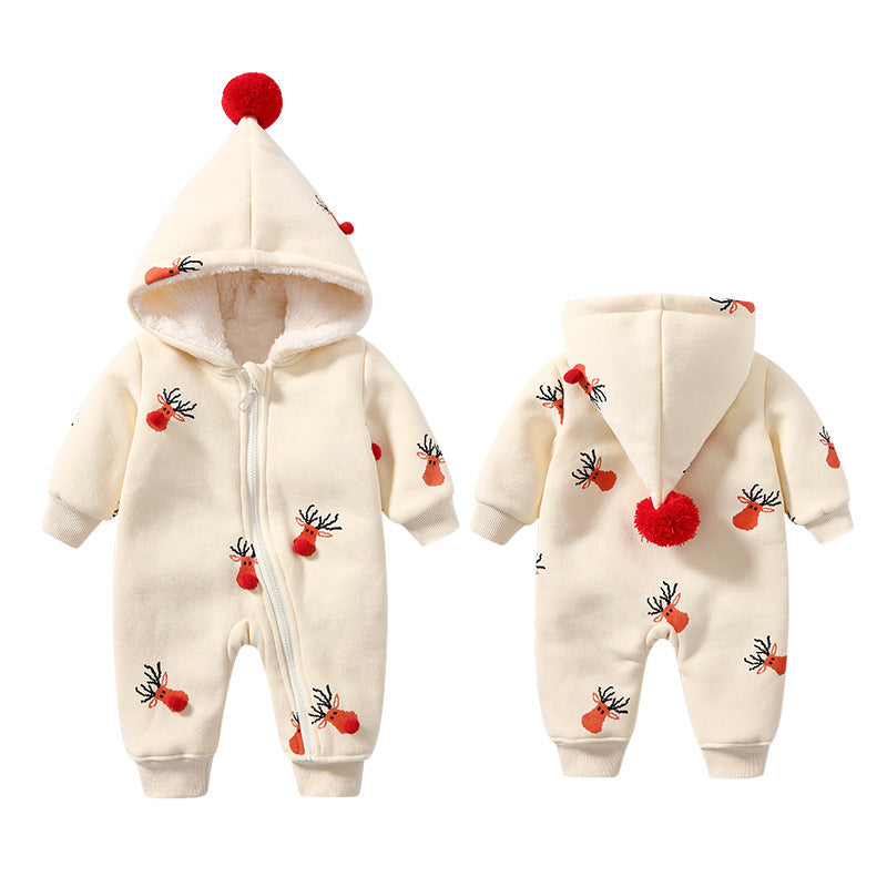 Khaki Padded Baby Clothes