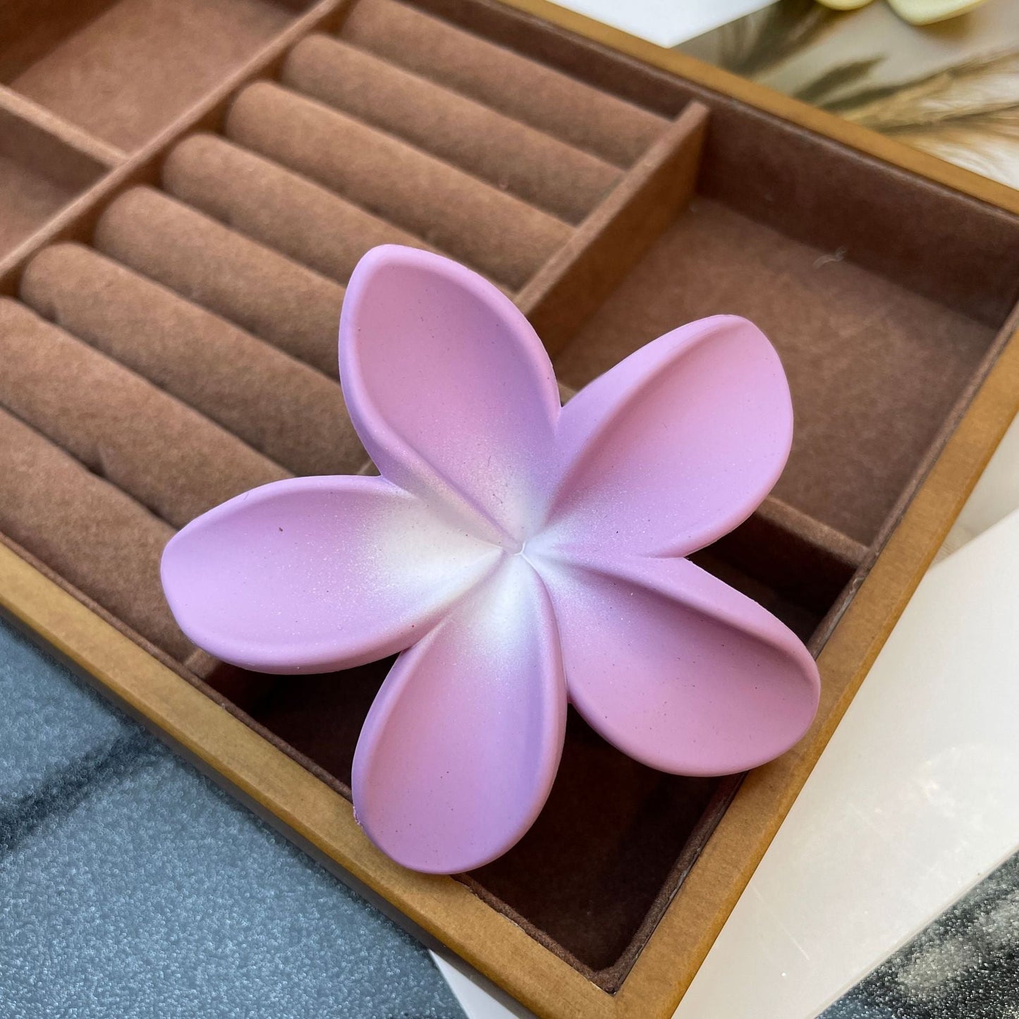 Flower Barrettes Women's Colorful Updo Gadget Hair Accessories sariiholidaycouture