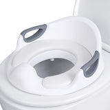 Toilet Seats for Children Baby Handles Backrest Baby Unisex Potty Training Urinal Portable Commode Pew Ring Home Supplies eprolo