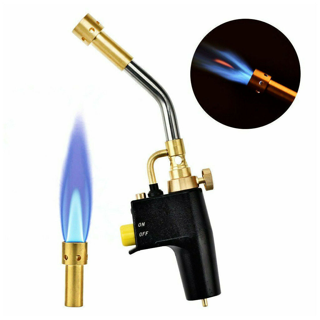 Propane Mapp Gas Blow Torch Welding Soldering Brazing Plumbers Tool 3 Tips GB sariiholidaycouture