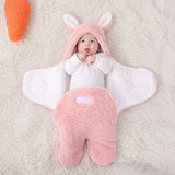 Maternal And Infant Products Newborn Lamb Velvet Quilt Baby Quilt Autumn And Winter Thickened Split-Leg Sleeping Bag Baby Quilt eprolo