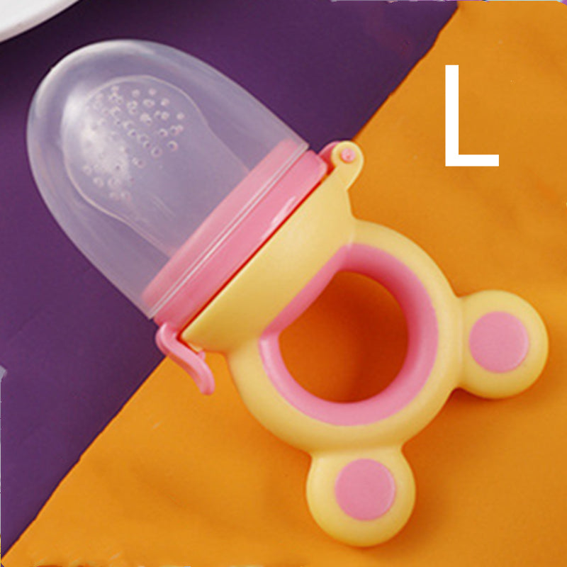 Baby products baby pacifier fruit and vegetable silicone baby nutrition fruit and vegetable mesh bag complementary food feeder eprolo