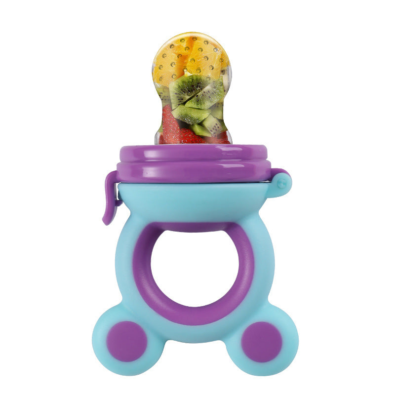 Baby products baby pacifier fruit and vegetable silicone baby nutrition fruit and vegetable mesh bag complementary food feeder eprolo