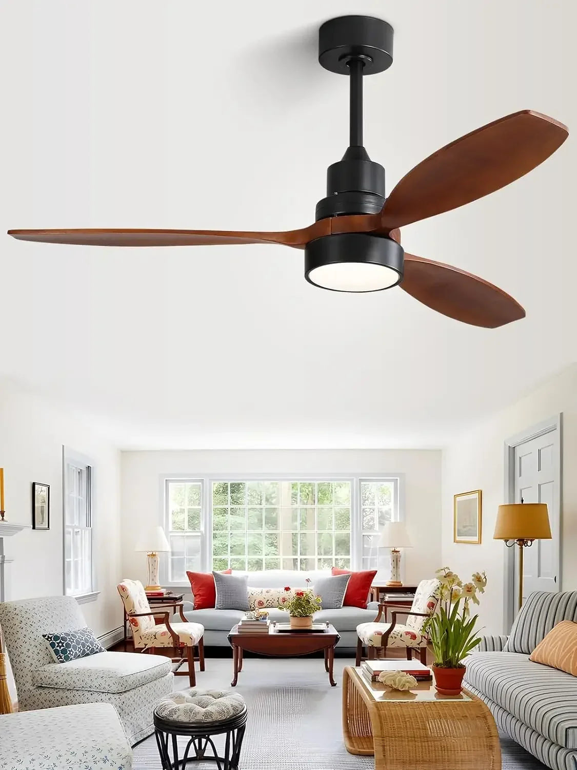Sofucor 52" Ceiling Fan with Lights Remote Control sariiholidaycouture