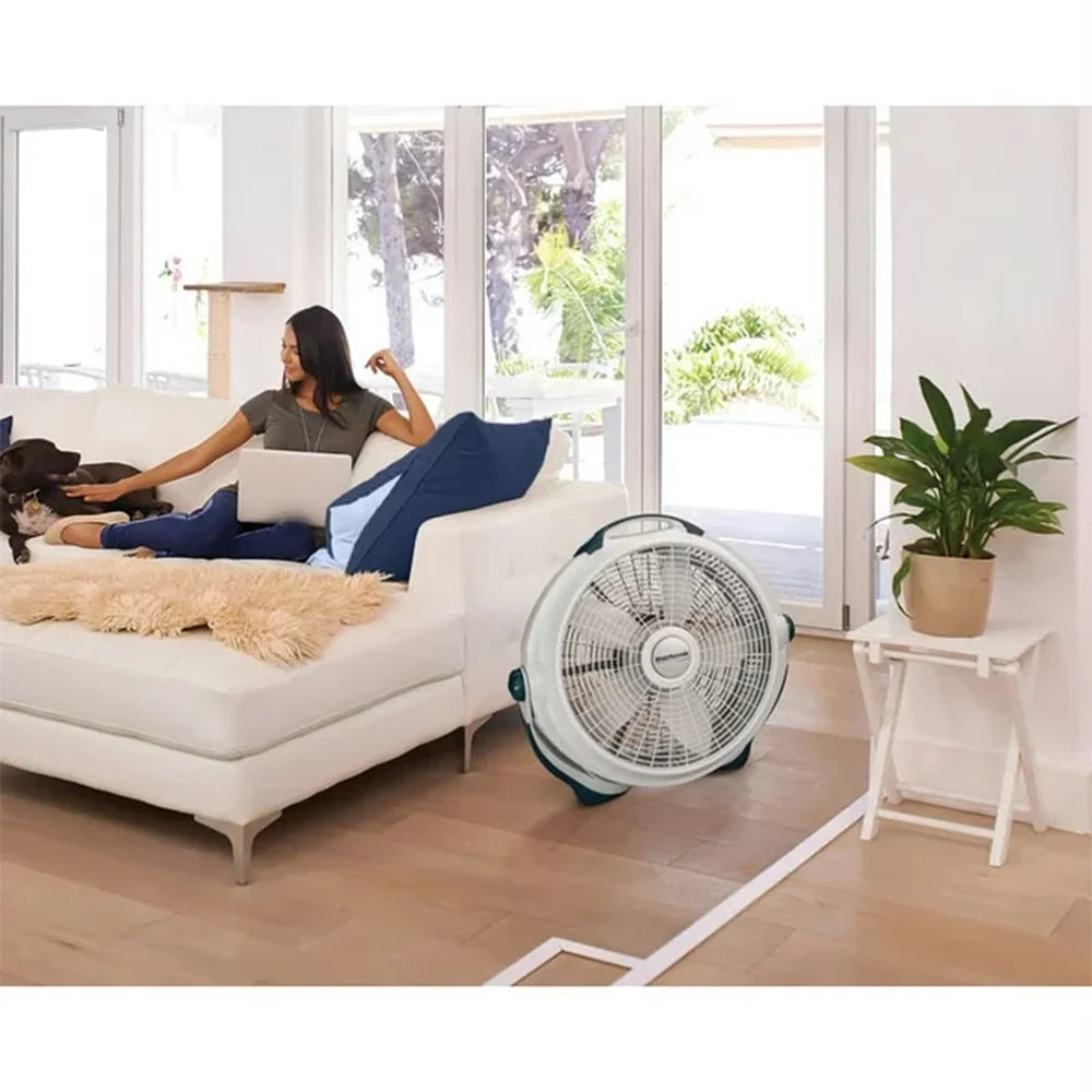 Pivoting Air Circulator Floor Fan sariiholidaycouture