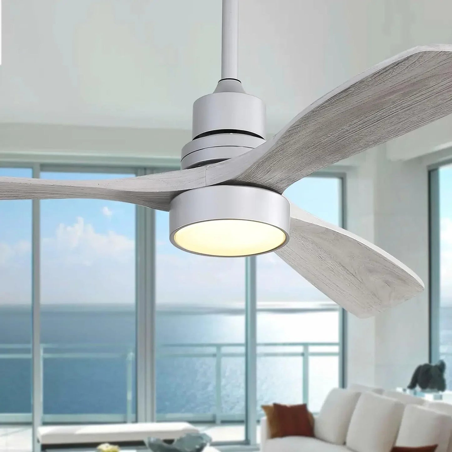 Sofucor 52" Ceiling Fan with Lights Remote Control sariiholidaycouture