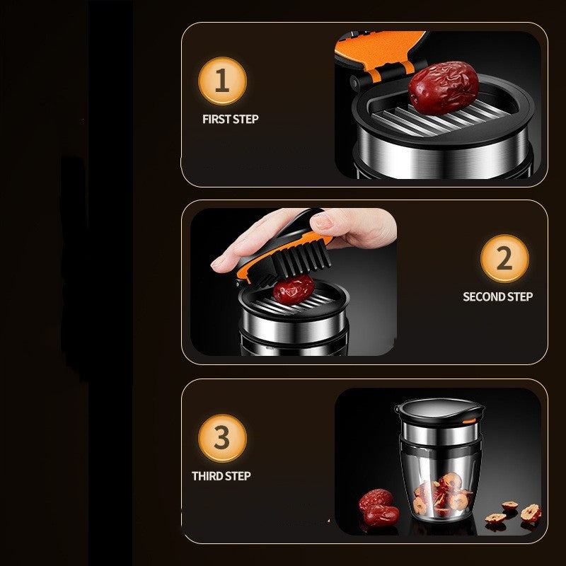Kitchen Gadget With Integrated Fruit Cutter sariiholidaycouture