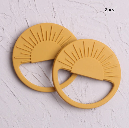 Silicone Baby Products Baby Comfort Sun Teether Toys sariiholidaycouture